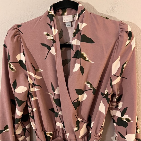 a new day Dresses & Skirts - a new day Women's Midi Dress in Mauve Floral